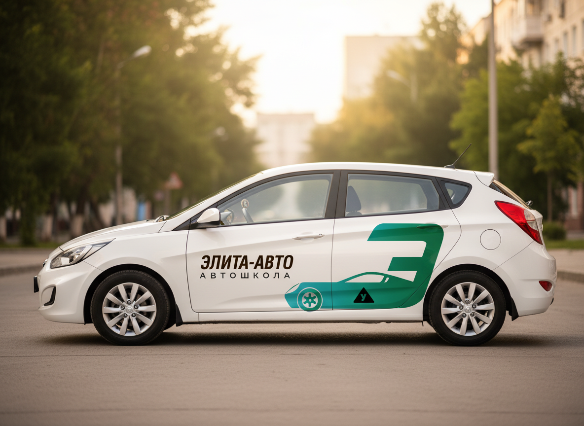 Hyundai Solaris — учебный автомобиль автошколы Элита