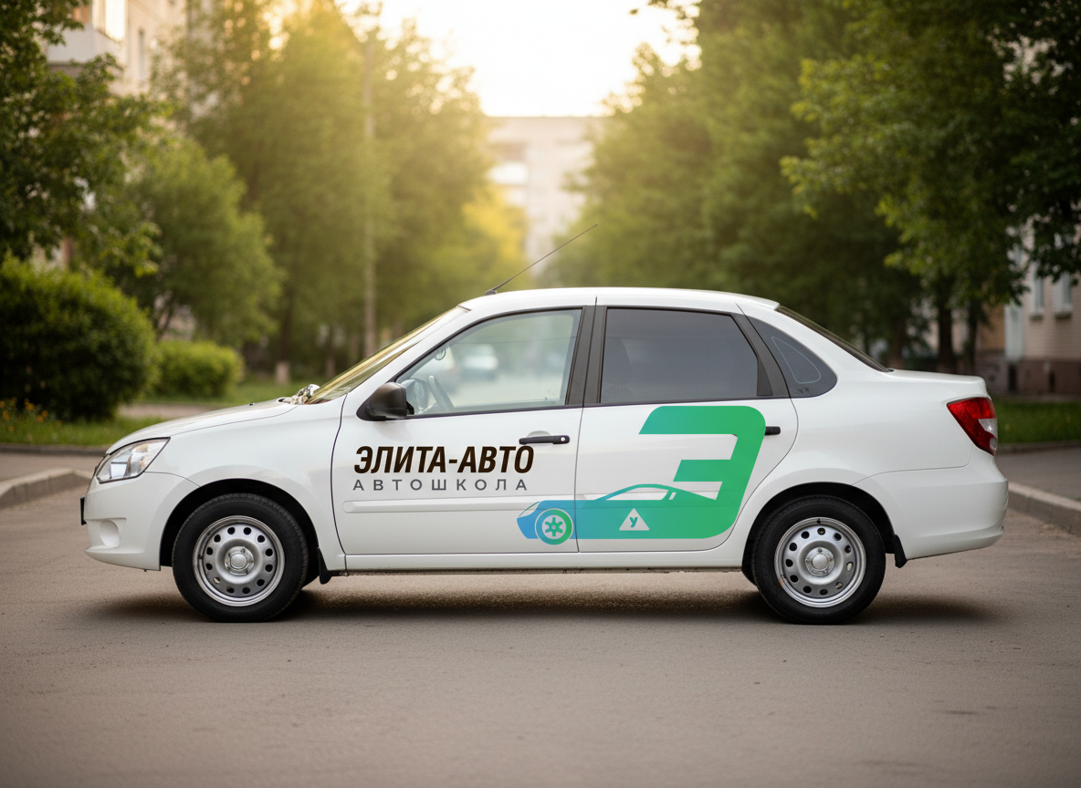 Datsun On-Do — учебный автомобиль автошколы Элита